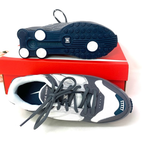 Nike Shox Enigma Leather Mesh Dark Grey W AUTHENTI - Picture 5 of 8